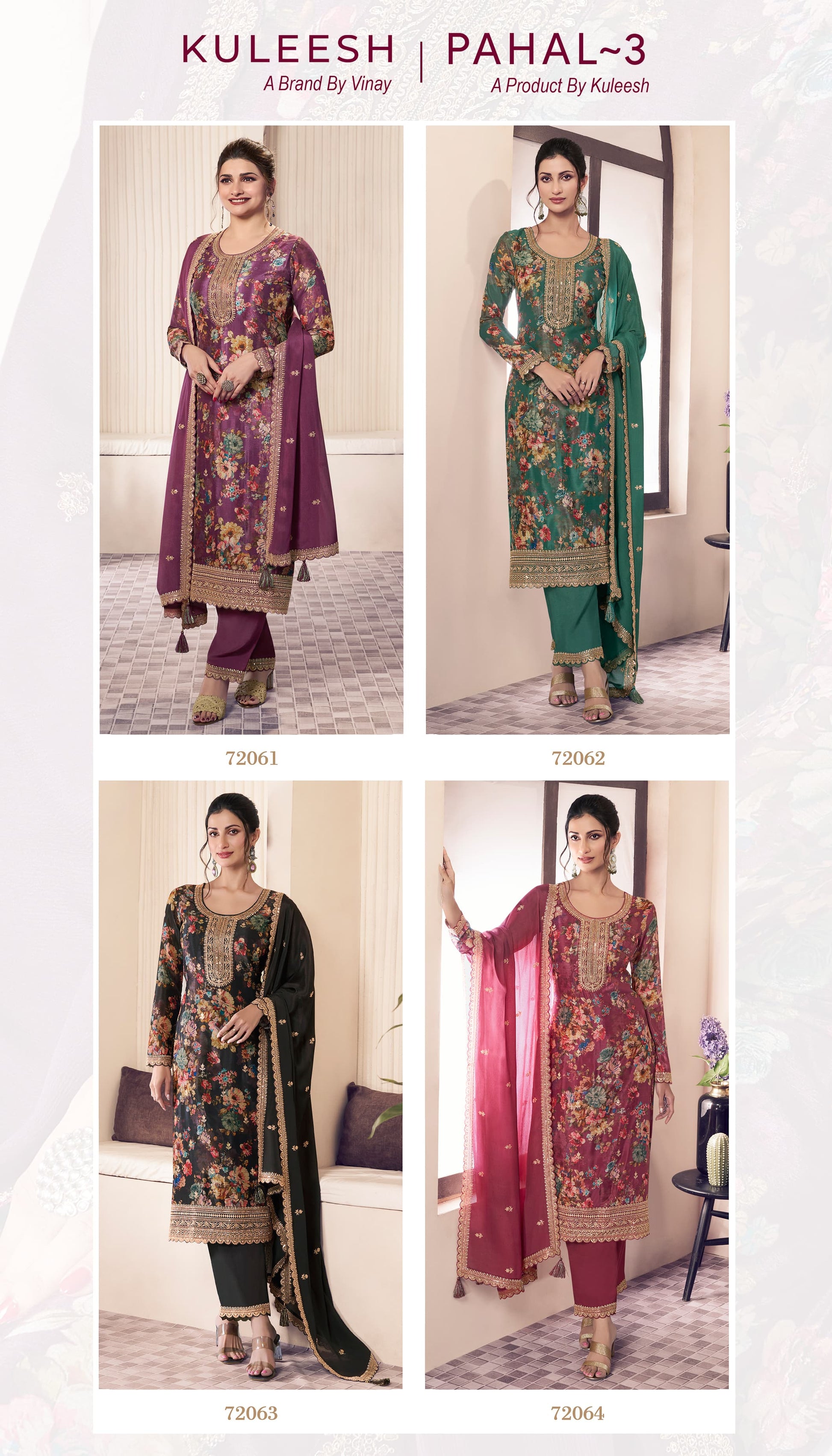 Product Image - Elegant Designer Dress for Festive Occasions - Kuleesh Pahal-3