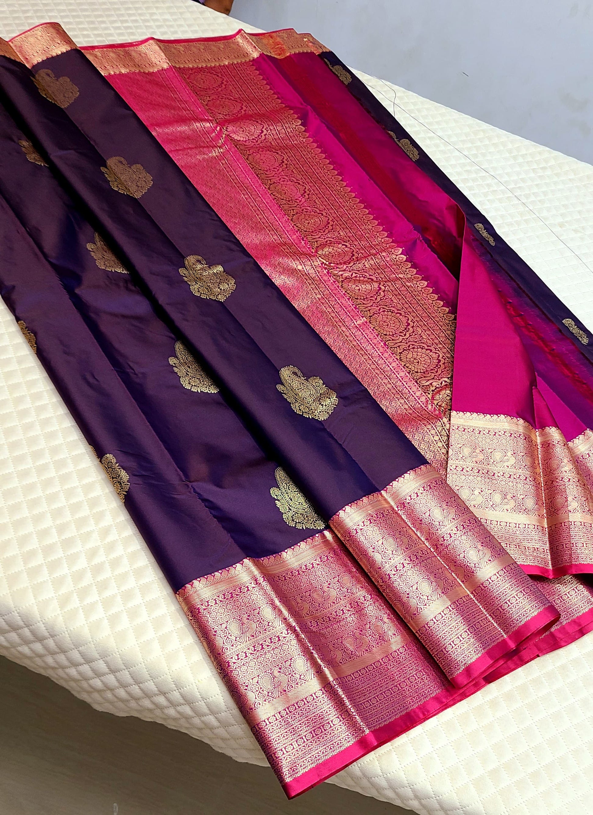 Product Image - Kanchipuram Classic Pattern Silk Sarees