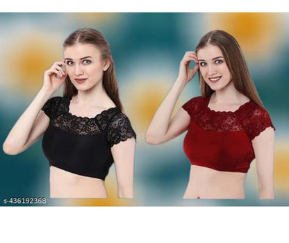 Product Image - Stylish Stretchable Blouses for Effortless Elegance - 2