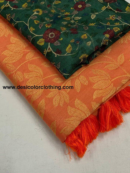 Soft Silk Self Woven Jacquard Saree**