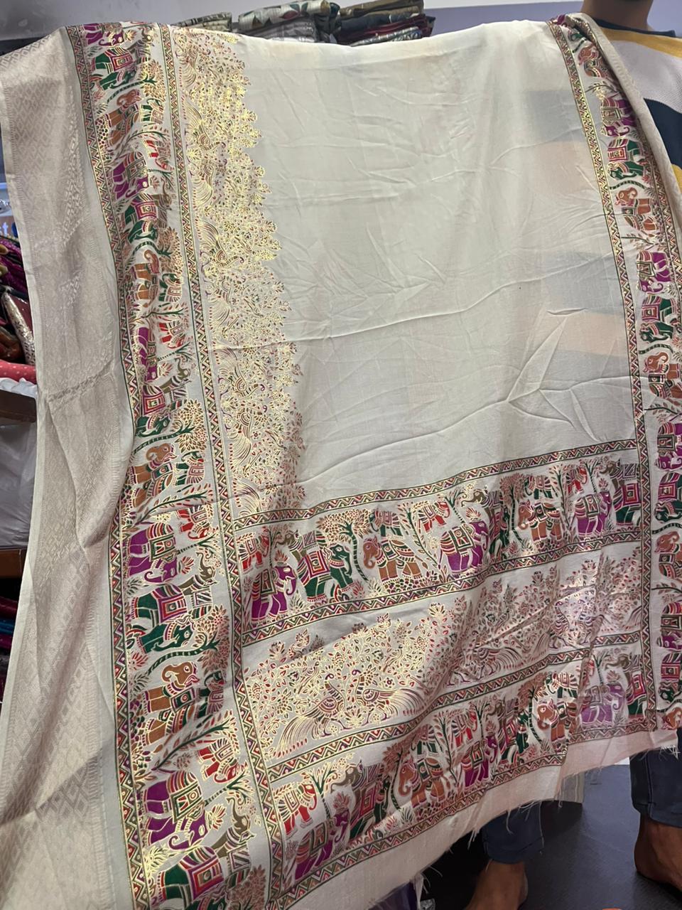 Product Image - Designer Georgette Festive & Wedding Saree with Kalkamri Design