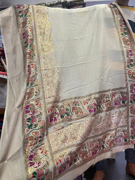 Product Image - Designer Georgette Festive & Wedding Saree with Kalkamri Design