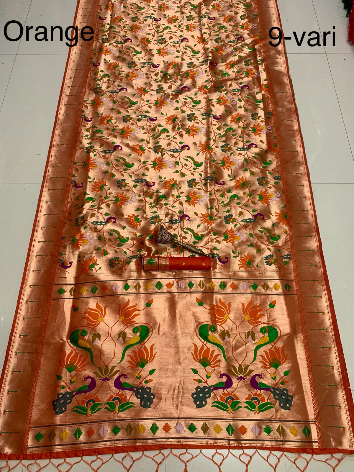 Product Image - Designer Silk Saree - Pure Kanchivram Pethani Exclusive