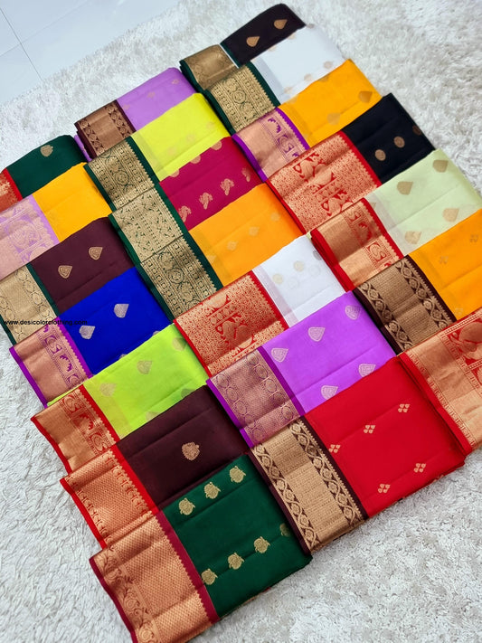 Pure Kachipuram Pattu Saree