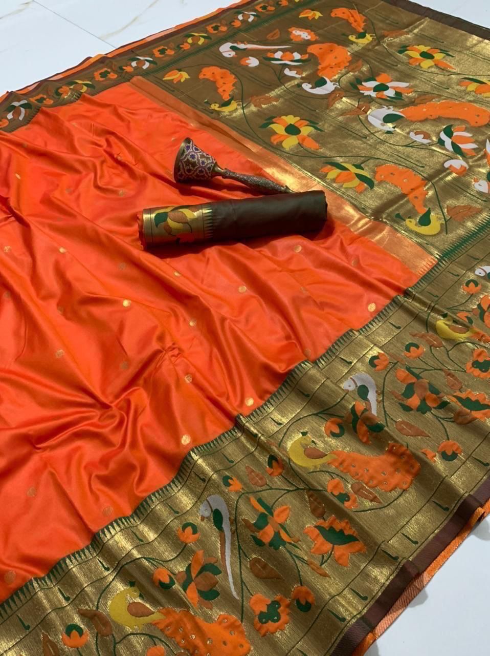 Product Image - Exquisite Pure Silk Kanchivram Saree
