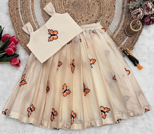 Product Image - Adorable Floral Kids Lehenga Set - 1