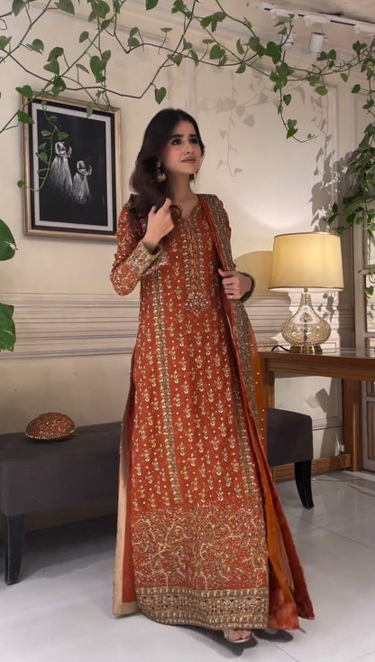 Product Image - Designer Embroidery Kurti Set with Dupatta - Festive & Ethnic Wear