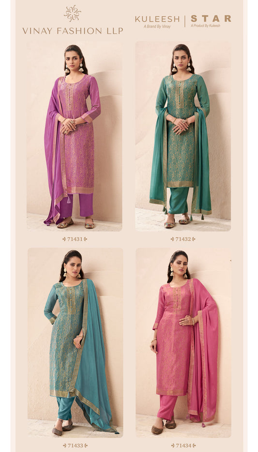 Product Image - Kuleesh - Star Designer Saree