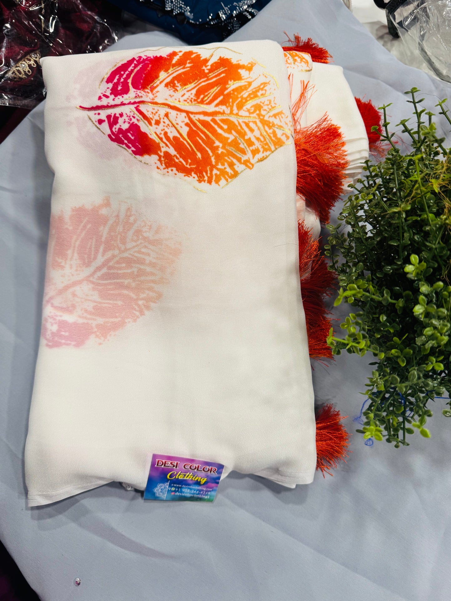 Floral Sarees | Elegant Printed & Designer Floral Sarees Online DesiColorClothing