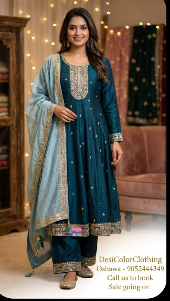 Designer  Anarkali Suits for Women | Party & Festive Wear DesiColorClothing