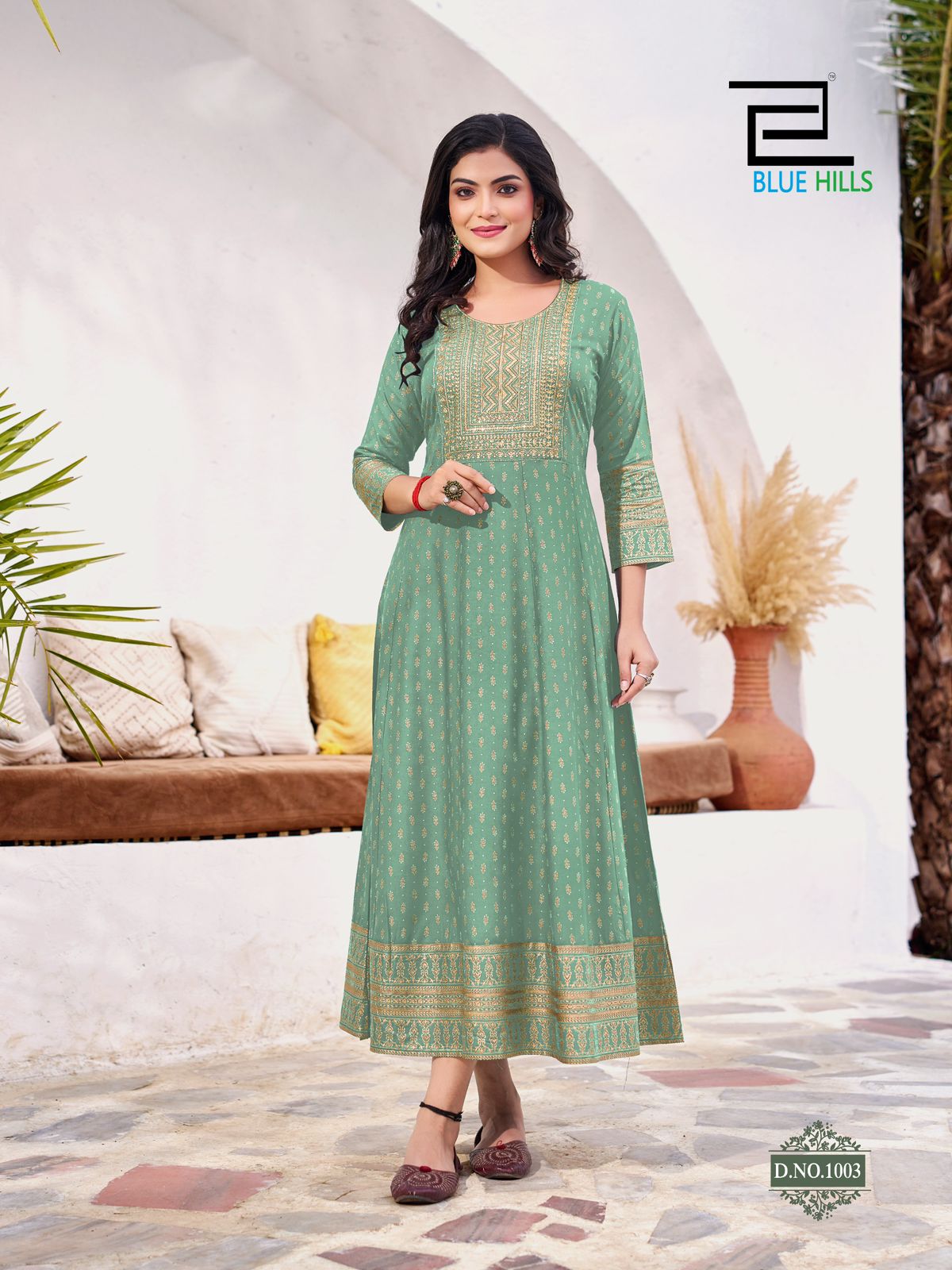 Product Image - Designer Georgette Anarkali Gown - Perfect for Festive Occasions