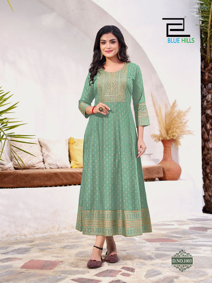 Product Image - Designer Georgette Anarkali Gown - Perfect for Festive Occasions