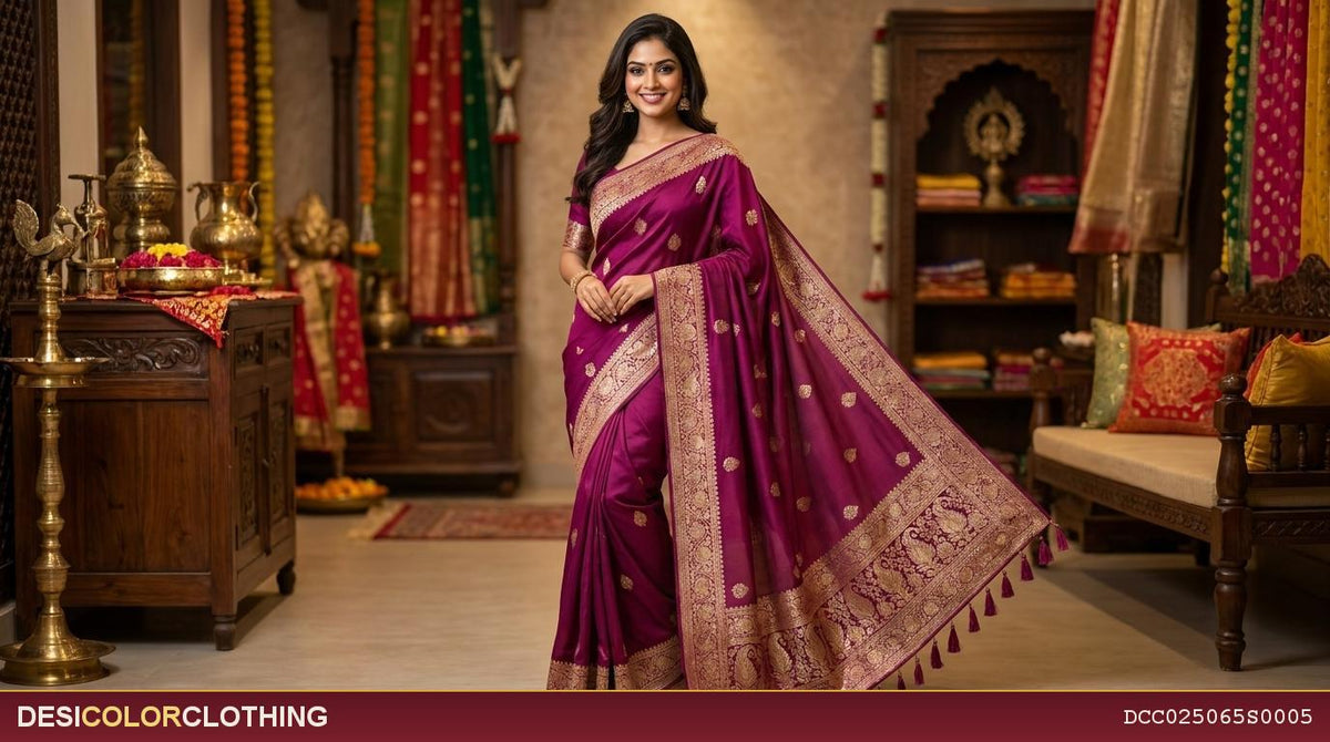 Product Image - Elegant Banarasi Georgette Sarees for Every Occasion - 1