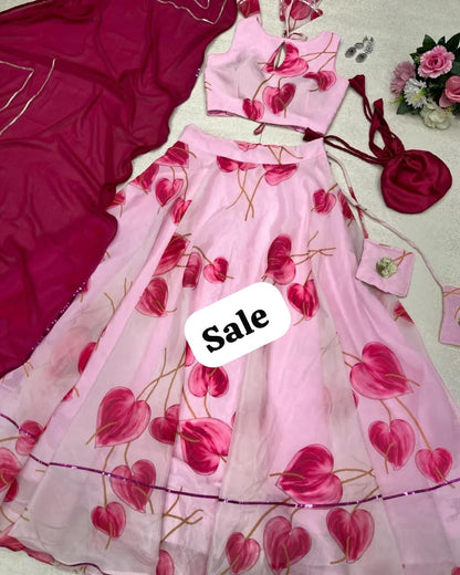 Floral Fully Stitched Lehengas – Designer Collection |