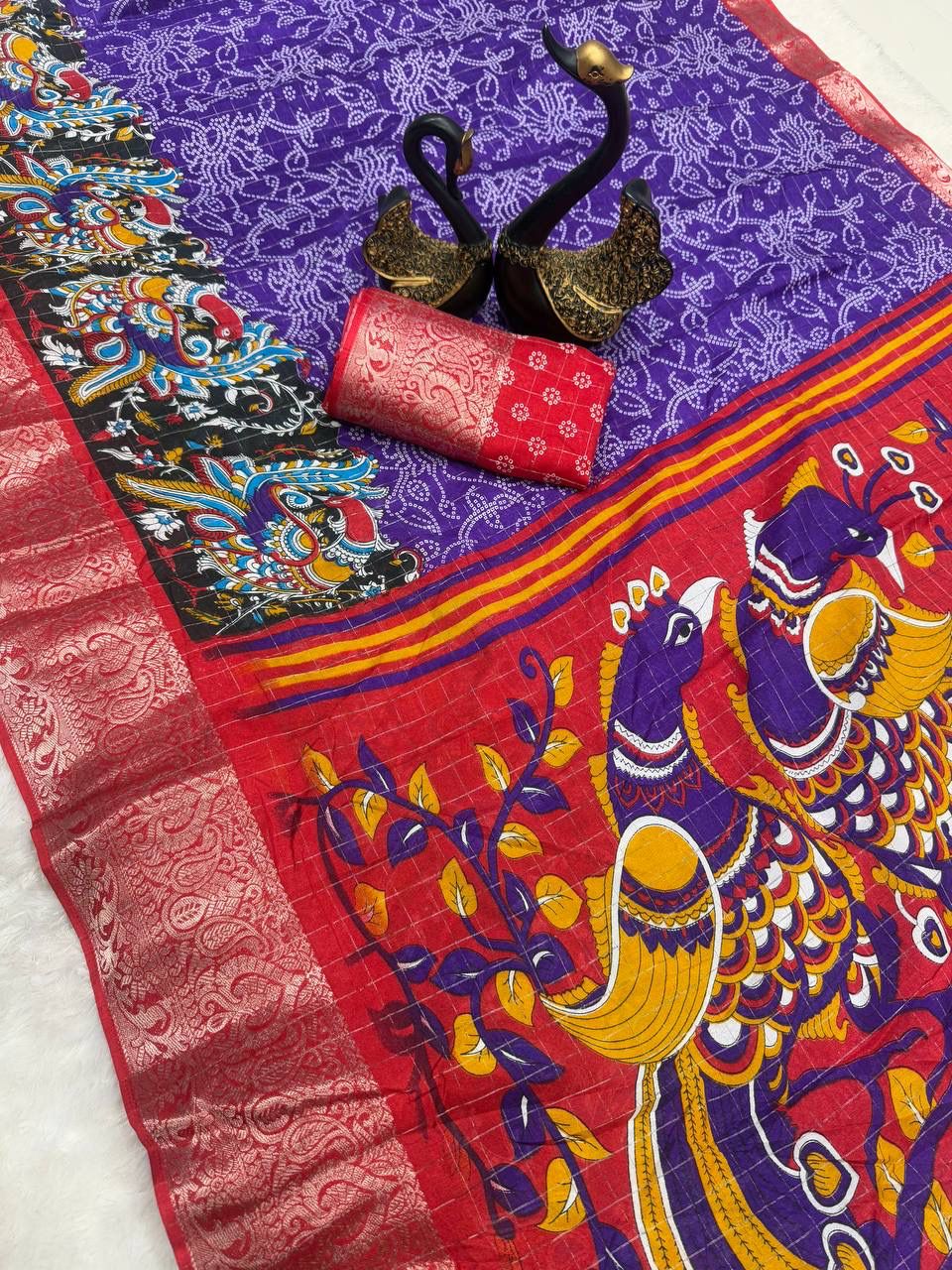 Product Image - Designer Mangalagiri Dola Sarees