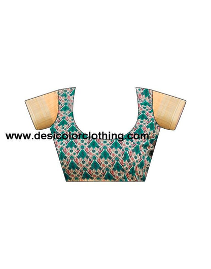 Dark Grey Linen Printed Sarees