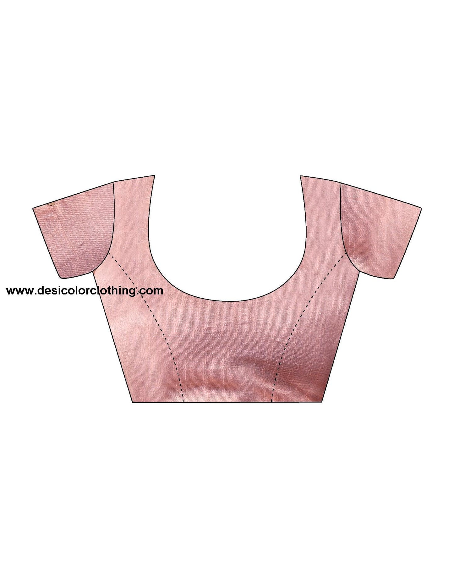 Rose Pink Net Plain Saree
