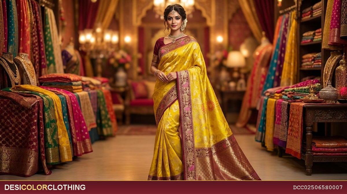 Product Image - Elegant Banarasi Soft Georgette Fancy Sarees - 2