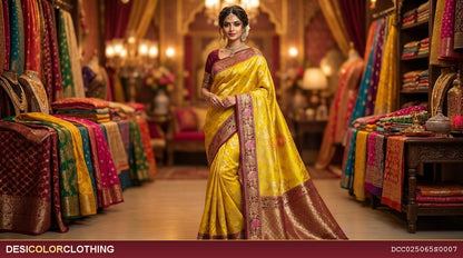 Product Image - Elegant Banarasi Soft Georgette Fancy Sarees - 2