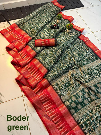 Product Image - Designer Bandhej Special Saree