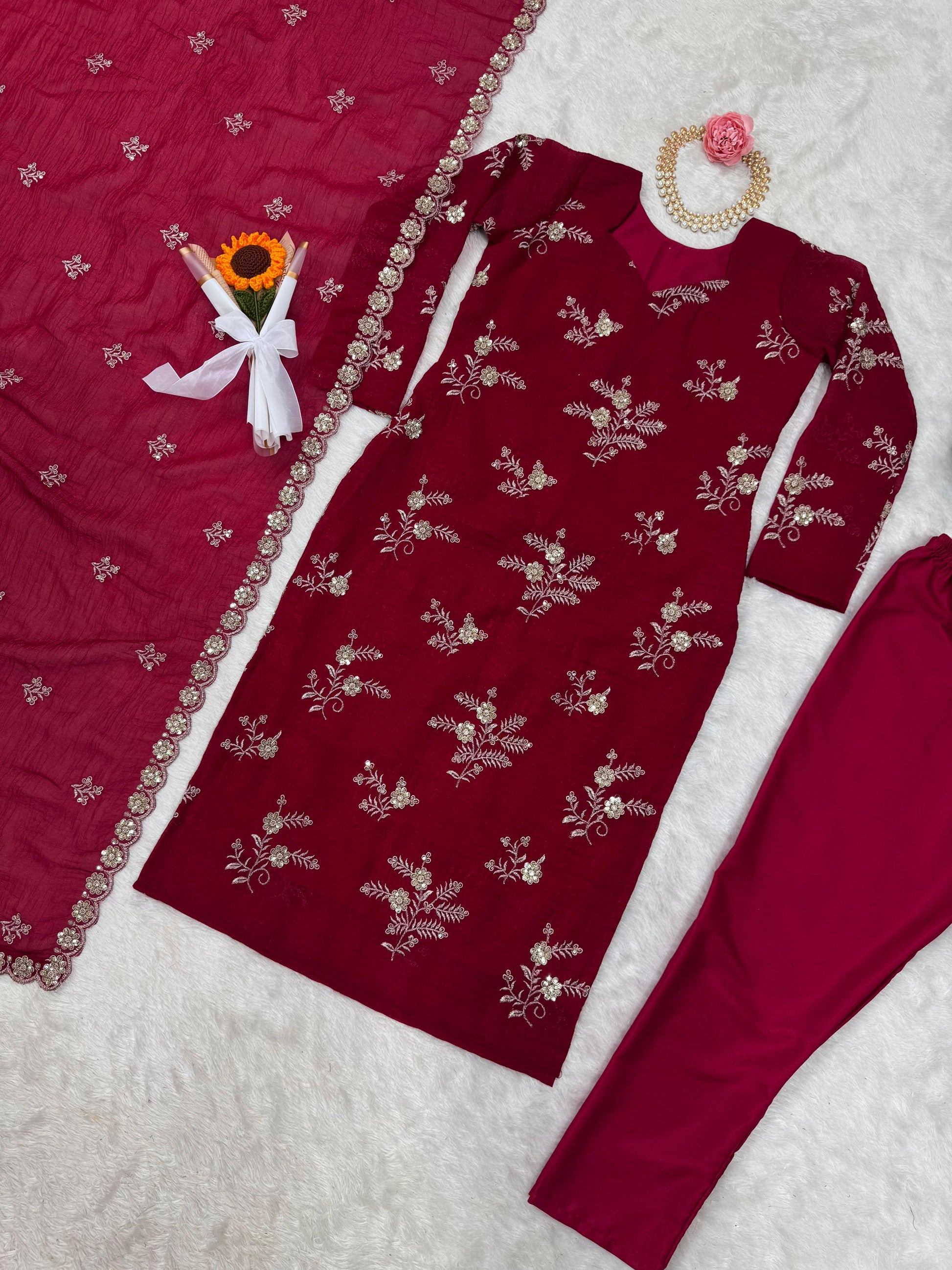 Product Image - Designer <em>Ek Level UP</em> Festive Wear Set