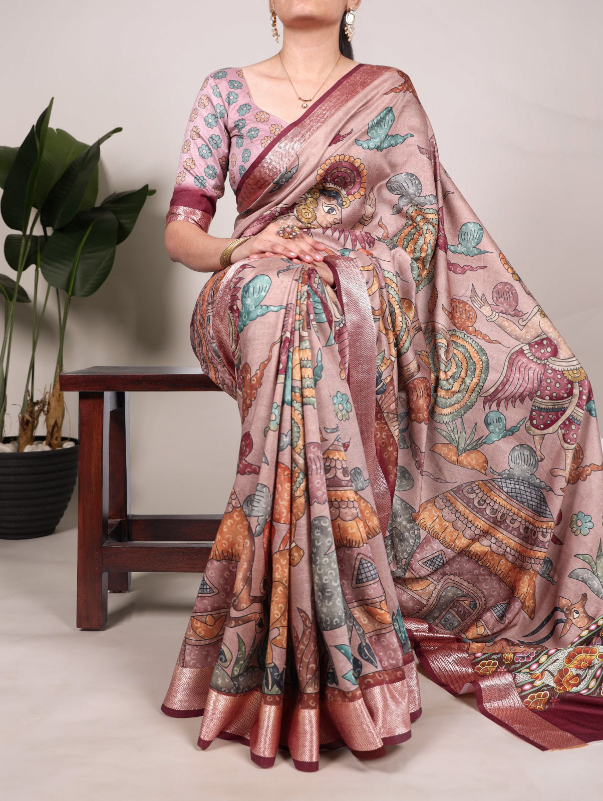 Product Image - Designer Tussar Silk Saree Collection
