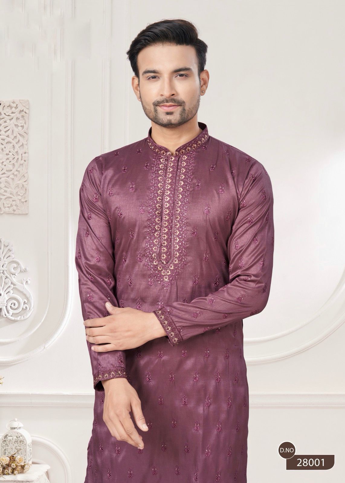 Product Image - Designer Wedding Kurta Pajama Collection Vol 28 - Aashirwad Creation