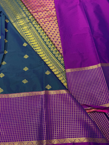 Product Image - Designer Semi Kanchi Georgette Saree