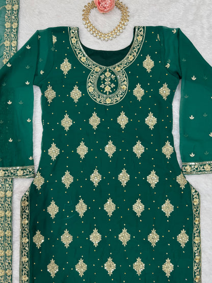 Product Image - Designer Georgette Ethnic Wear | 5813 Series Festive Attire