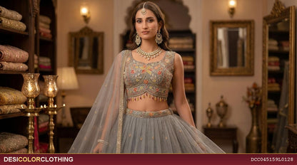 Product Image - Designer fully striched lehengas for wedding or partywear - 6