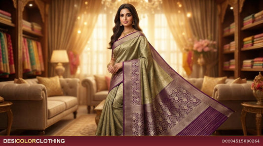 Product Image - Elegant Kachipuram Pattu Sarees for Wedding - 1