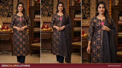 Product Image - Floral Soft Daily Wear Suit - 2