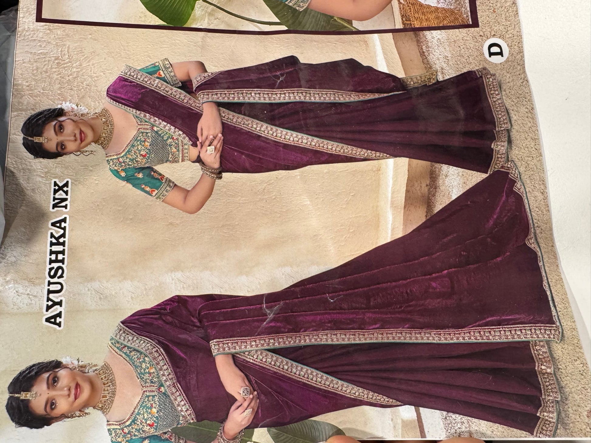Product Image - Shop designer sarees with ready-made blouses for weddings, partie - 1
