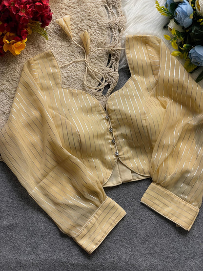 Product Image - Exquisite Designer Georgette Blouse for Ethnic & Festive Occasions