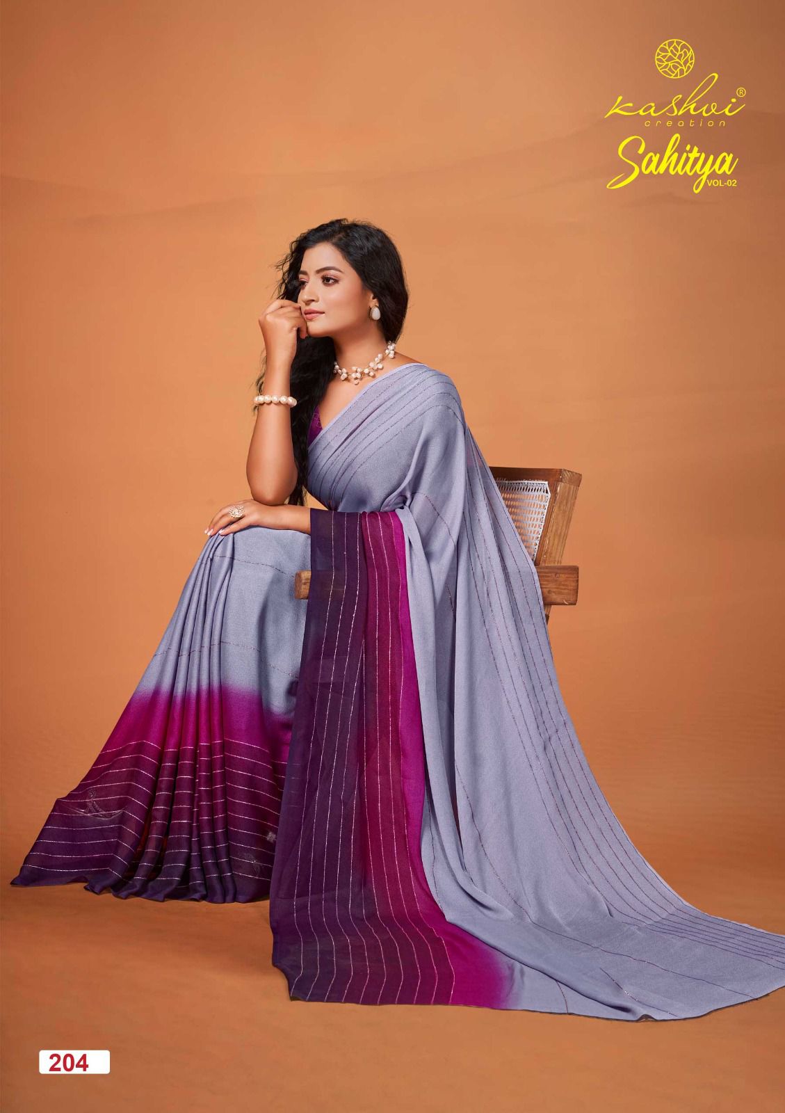 Product Image - KASHVI CREATION Designer Saree - Georgette Fabric, Festive Wear, Wedding Saree