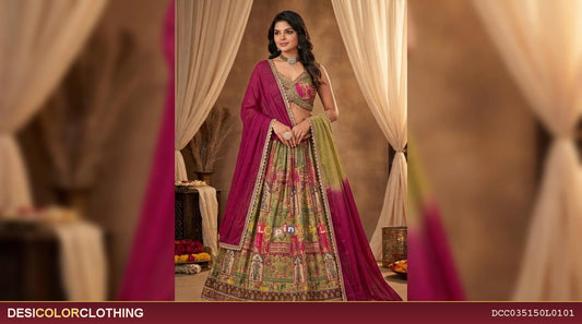 Product Image - Elegant Designer Fully Stitched Lehengas - 1