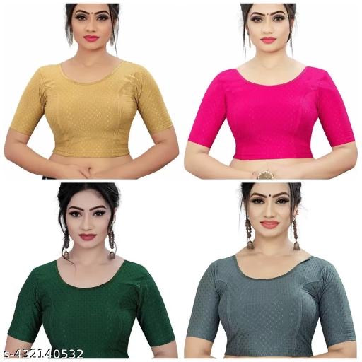 Stretchable Readymade Blouses – Perfect Fit, Maximum Comfort