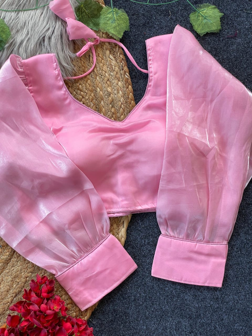 Product Image - Elegant Ready-Made Blouses for Effortless Style - 1