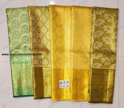 kanchipuram pure pattu handloom silk saree*