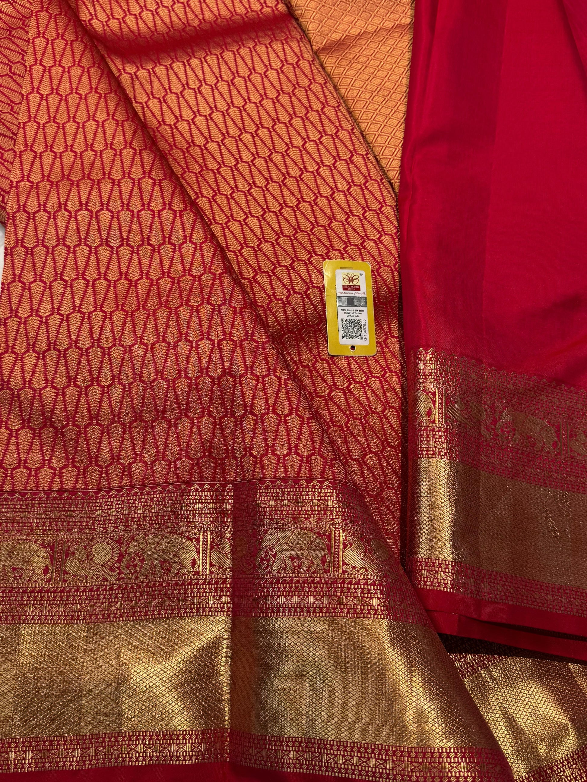 Product Image - Designer Semi Kanchi Georgette Saree