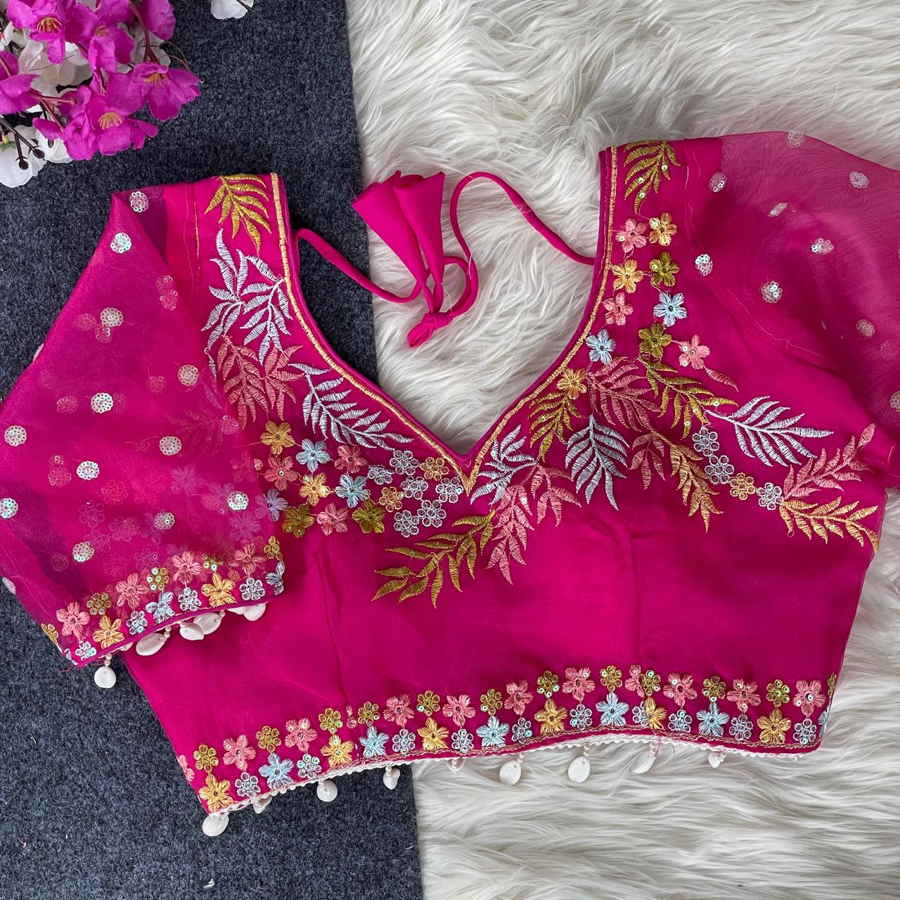 Product Image - Elevate Your Style with Designer Blouses - 2