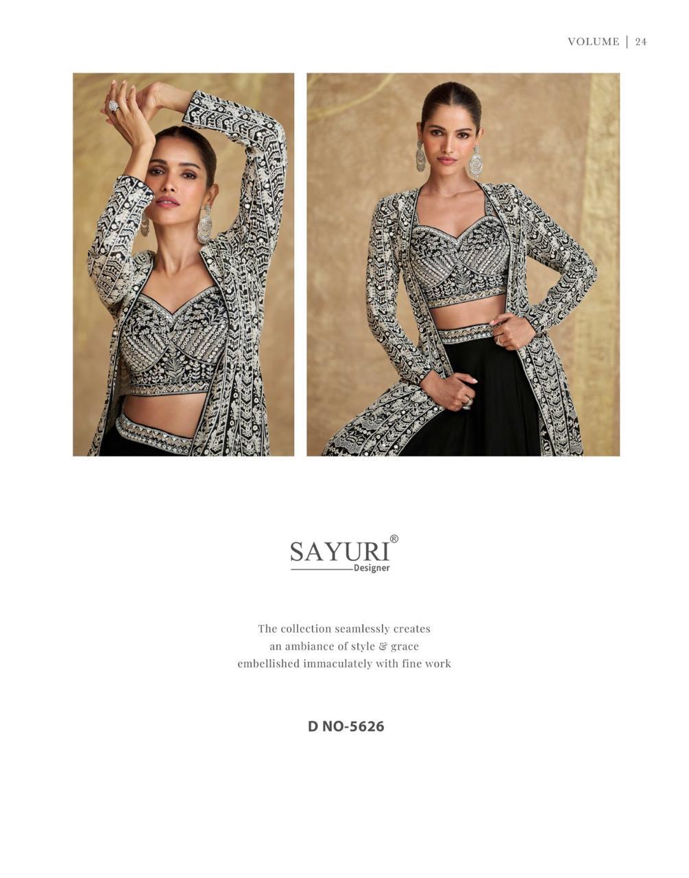 Product Image - Elegant Zoya NX Georgette Designer Saree for Festive and Wedding Wear