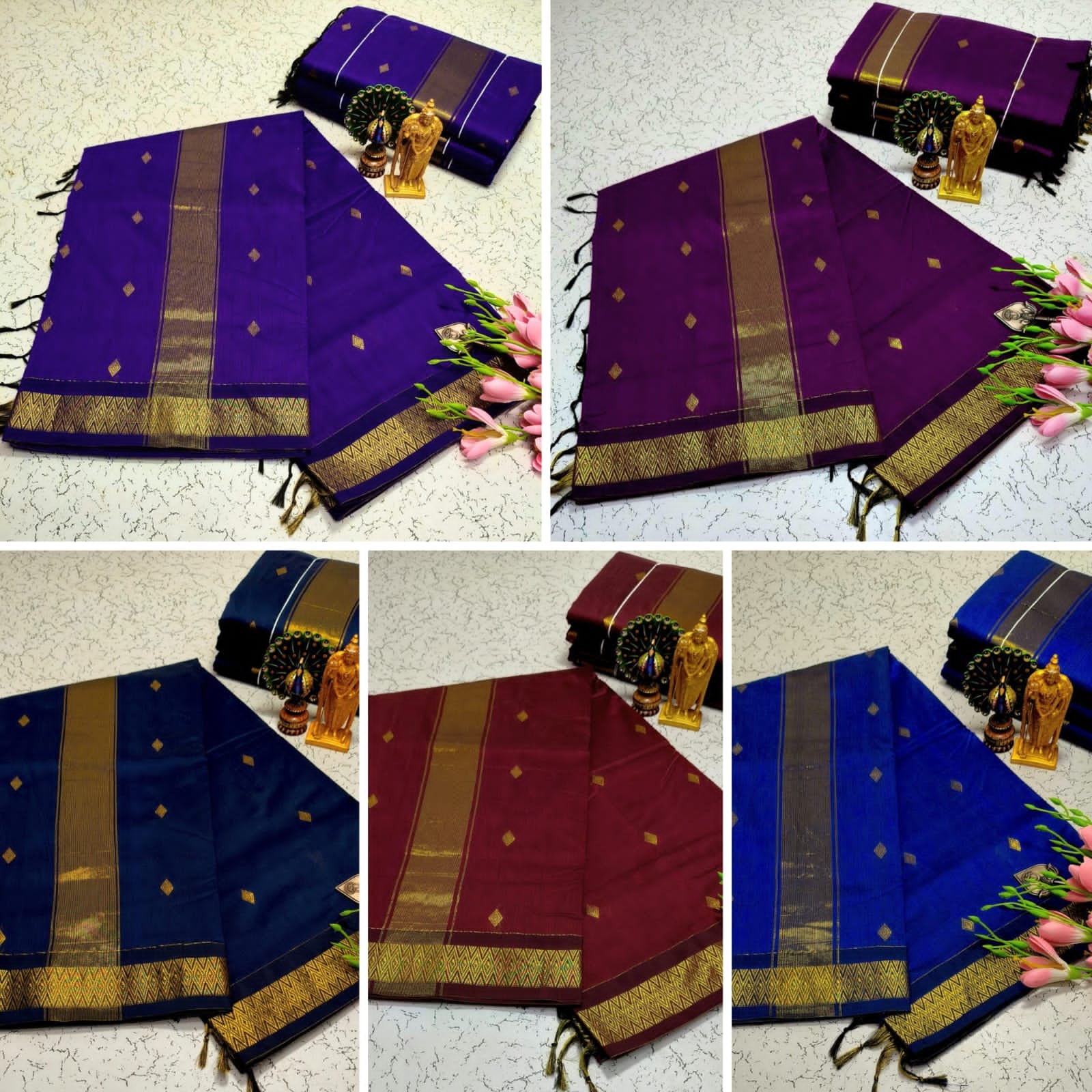 Product Image - Nayanthara Inspired Silk Cotton Saree