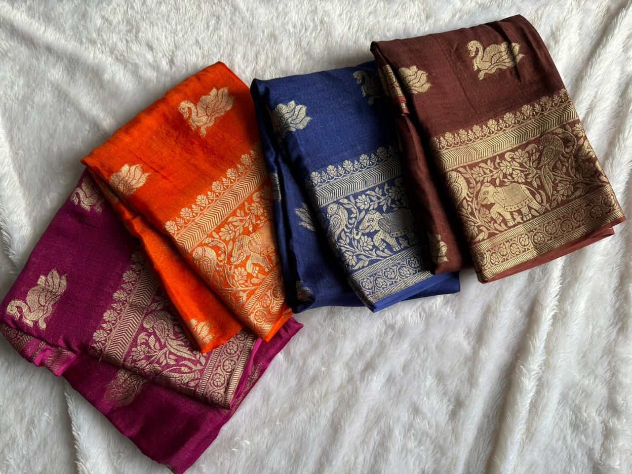 Product Image - Designer Jute Viscose Saree