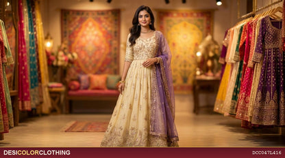 Product Image - Designer heavy stone work lehengas fully Striched - 1