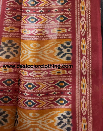 Black Silk Printed Saree