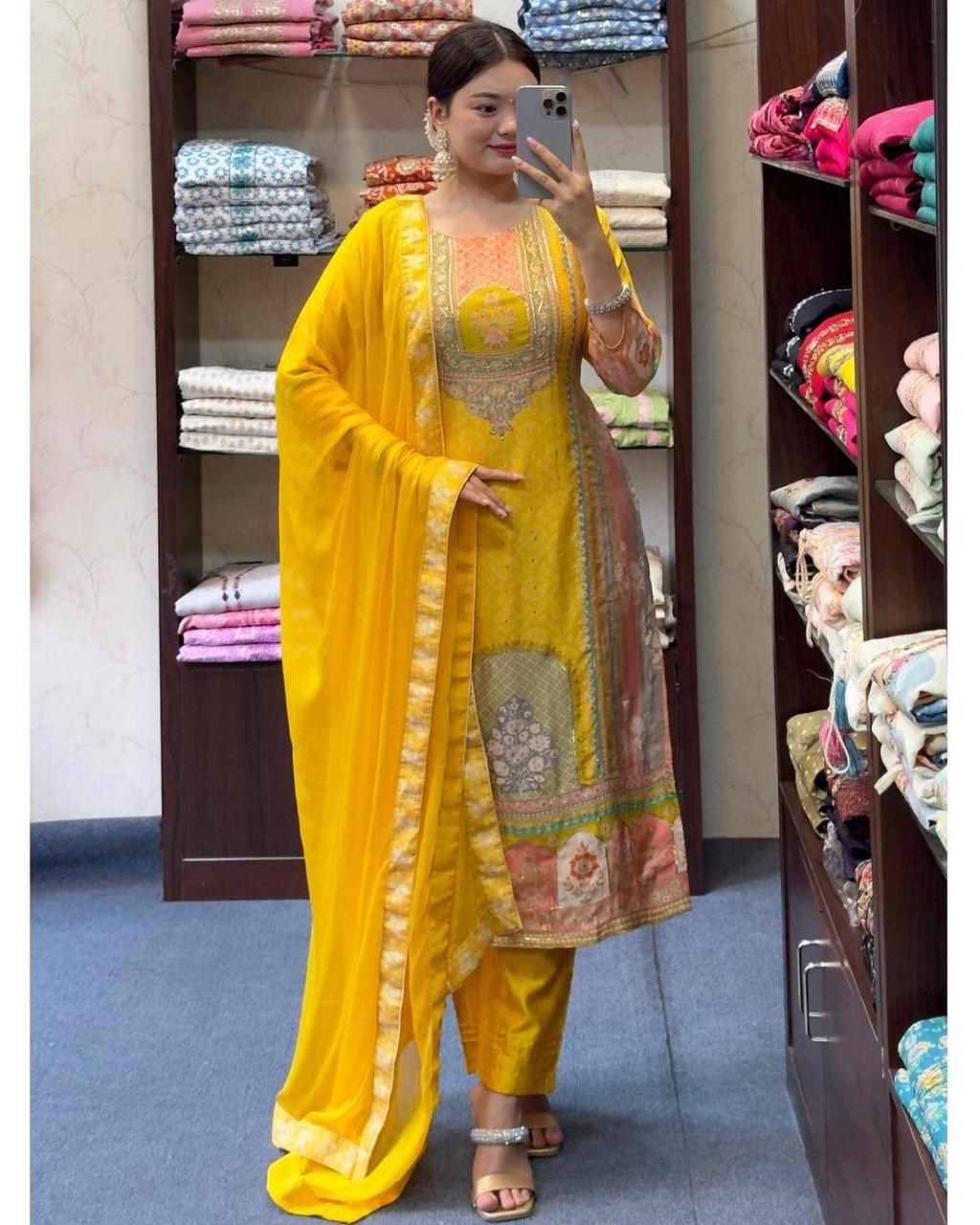 Product Image - Elegant Designer Party Wear Suits for Women - 1