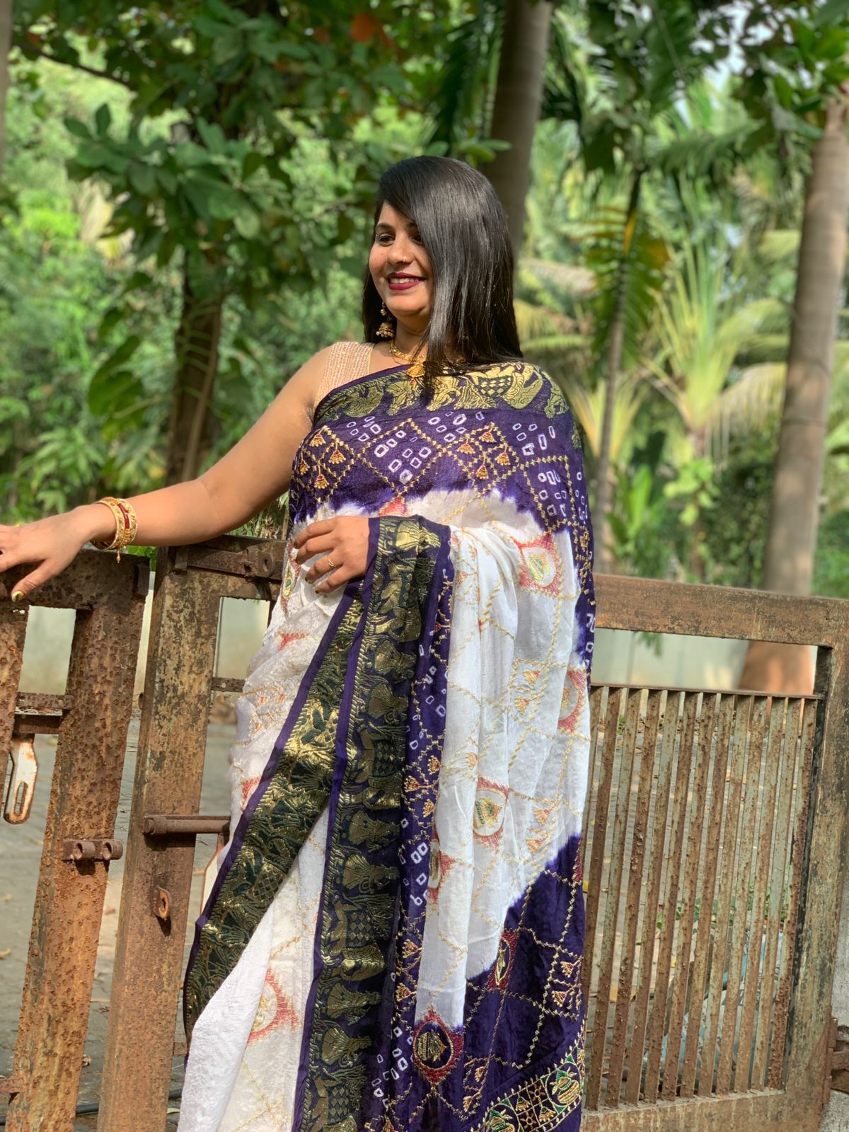 Product Image - Exquisite Pavitra BANDHEJ Pure ATS Silk Bandhej Saree | Festive Wear