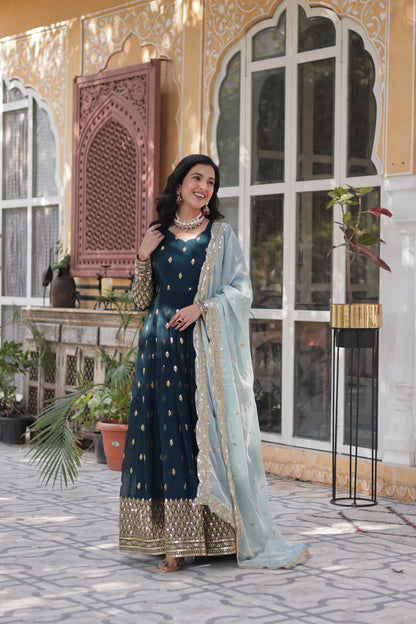 Product Image - Premium Designer ReadyMade Gown Collections - Elegant Festive Wear