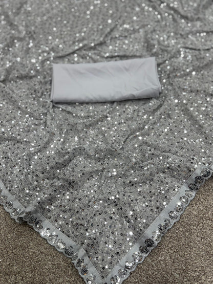 Product Image - KAREENA KAPOOR KHAN Bollywood Sequins Designer Saree